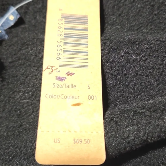 NWT Pendleton Whisky Black Signature Fleece Zip Up Jacket Men's Small Unisex - Picture 7 of 9